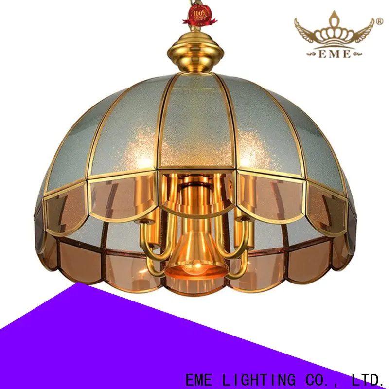EME LIGHTING copper bronze crystal chandelier traditional for home