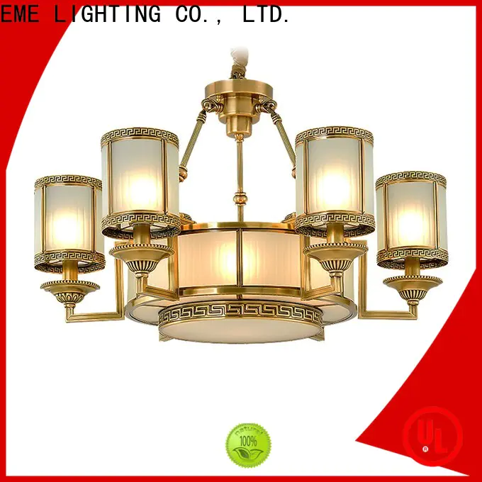 EME LIGHTING glass hanging decorative chandelier round for home