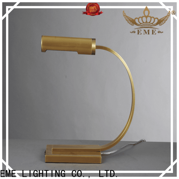 contemporary glass table lamps for bedroom decorative copper material for study