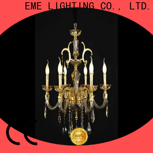 EME LIGHTING customized chandelier ceiling light bulk production for lobby