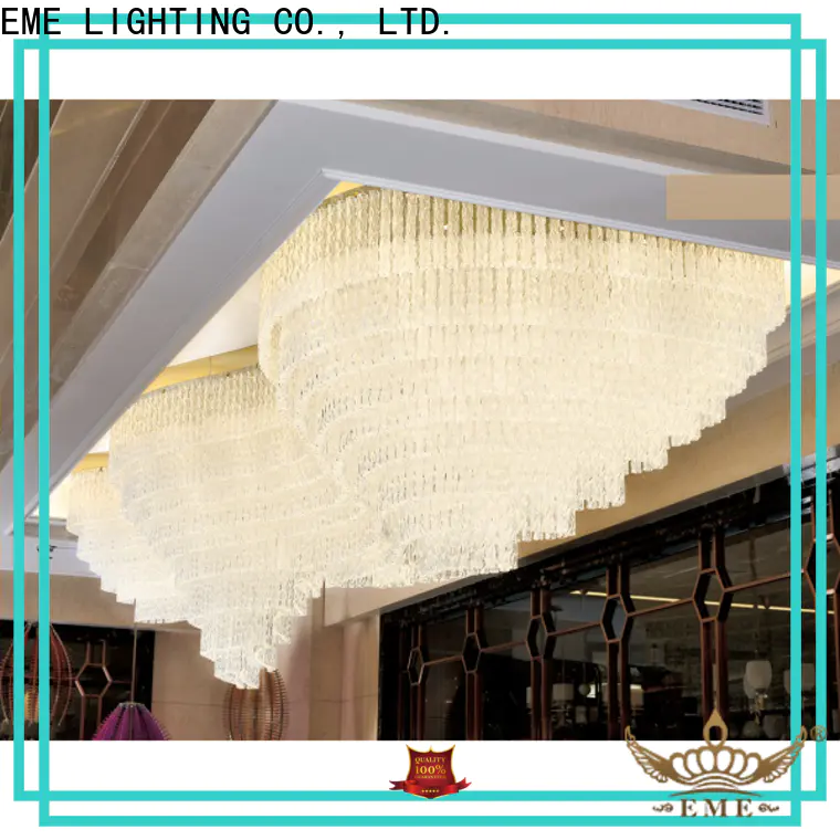 EME LIGHTING customized gold brass chandeliers bulk production for dining room