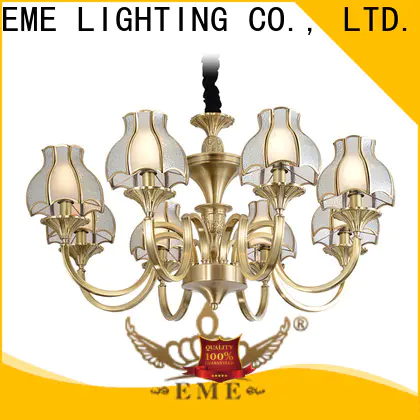 EME LIGHTING luxury antique brass chandelier residential for home