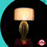 EME LIGHTING contemporary glass table lamps for living room copper material