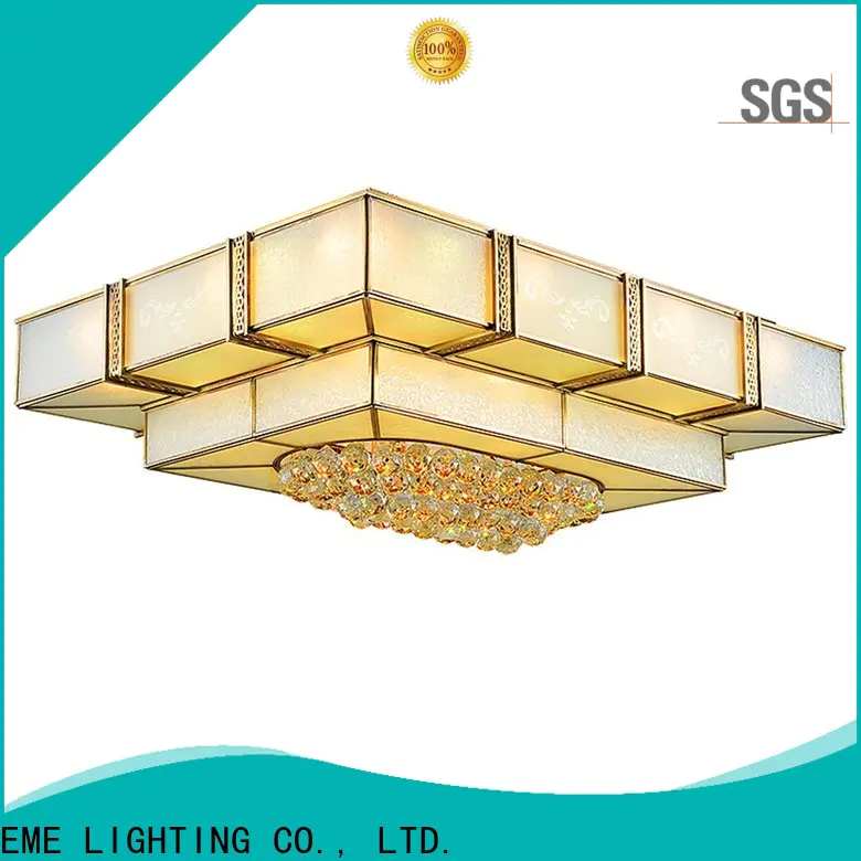 EME LIGHTING high-end brass ceiling lights round for big lobby