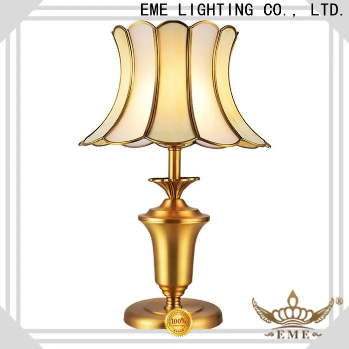EME LIGHTING contemporary glass table lamps for living room factory price for house