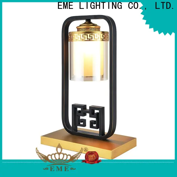 EME LIGHTING vintage colored table lamp Chinese style for bedroom