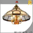 high-end modern brass chandelier glass hanging residential for big lobby