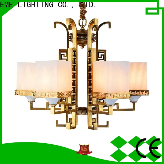 EME LIGHTING copper modern brass chandelier residential for dining room