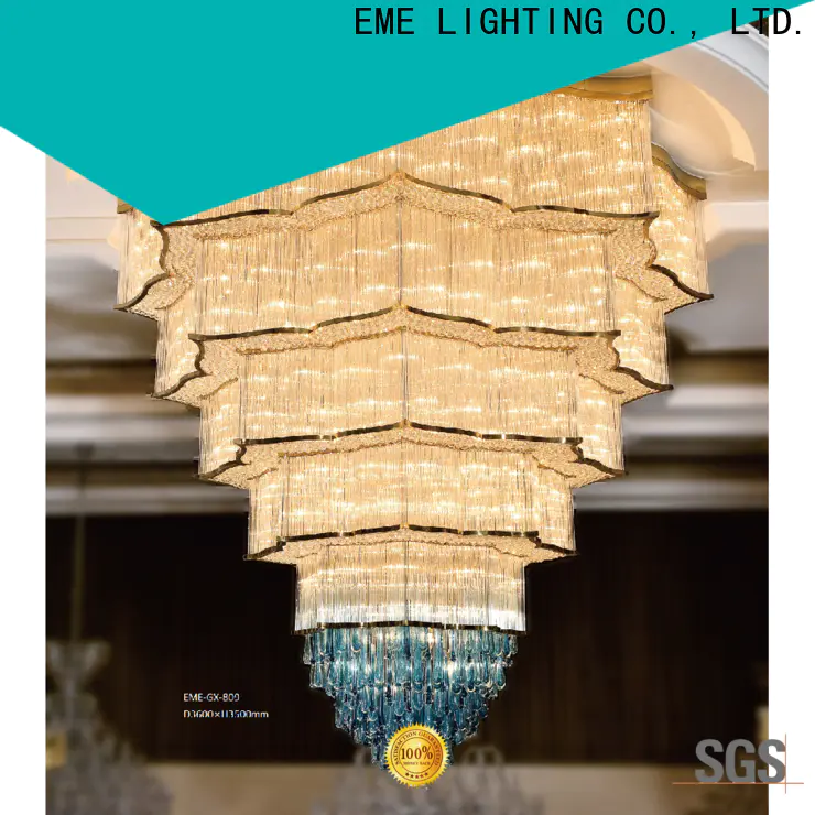 EME LIGHTING unique large chandeliers European style for lobby