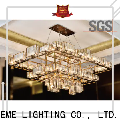 EME LIGHTING acrylic acrylic crystal chandelier wholesale for lobby