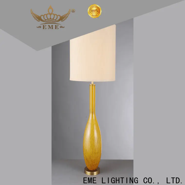 EME LIGHTING decorative glass table lamps for bedroom factory price for restaurant