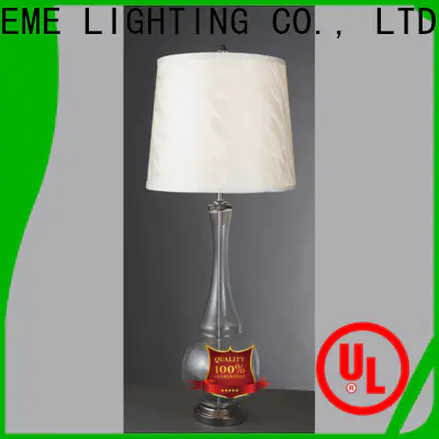 decorative colored table lamp gold antique for restaurant