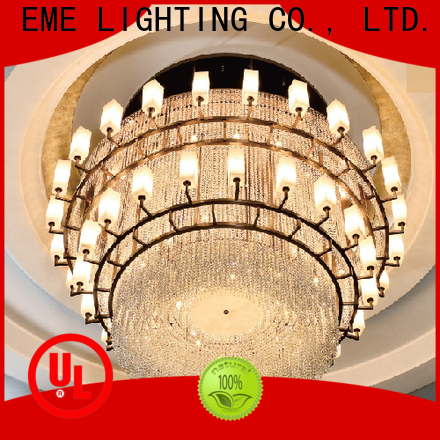 EME LIGHTING acrylic large chandeliers for great rooms on-sale for dining room