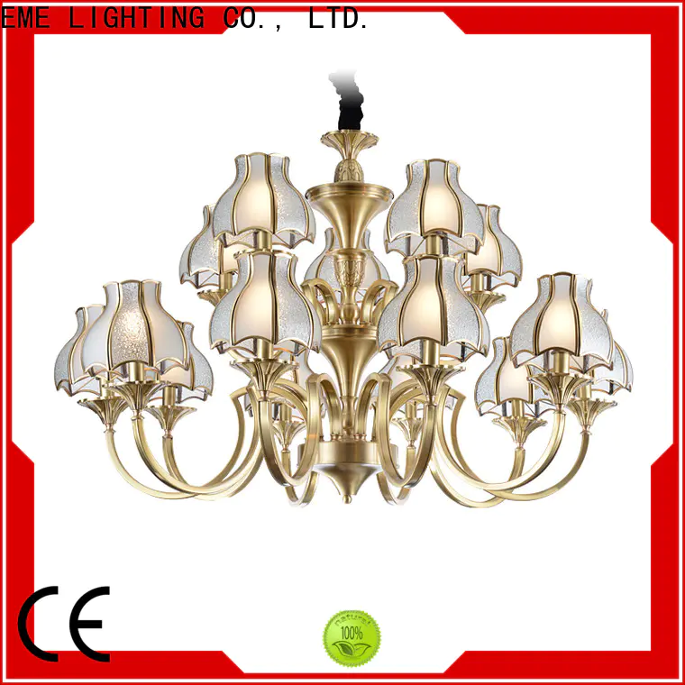 EME LIGHTING decorative antique brass chandelier residential for dining room