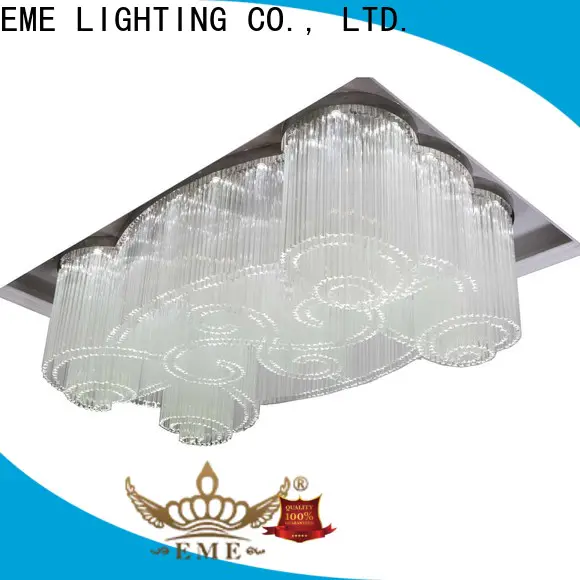EME LIGHTING round acrylic crystal chandelier wholesale on-sale for dining room