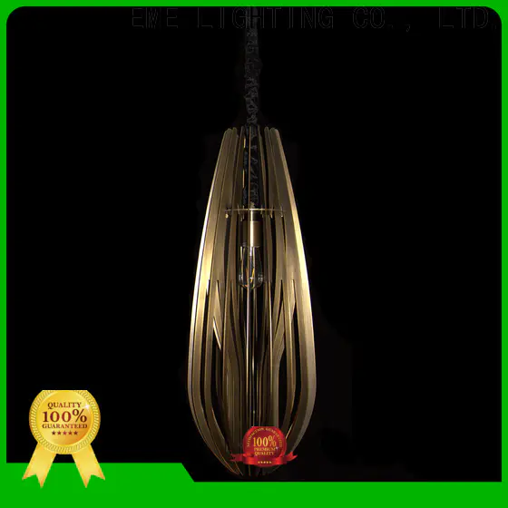 EME LIGHTING popular copper and glass pendant light at discount for bedroom