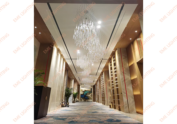 application-hotel lighting- custom lighting- chandelier-EME LIGHTING-img-4