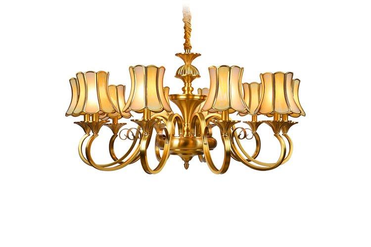 EME LIGHTING modern modern brass chandelier vintage for big lobby-1